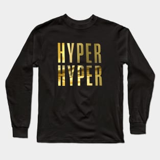 SCOOTER - HYPER HYPER techno 90s edition Long Sleeve T-Shirt